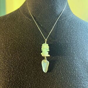 Handcrafted sea glass pendant - 🙂3/$15